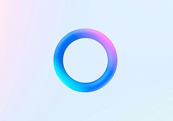 El nuevo círculo azul de WhatsApp 'Meta AI'.