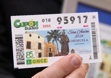 El Cupón Diario de la ONCE del jueves deja 500.000 euros a un único afortunado