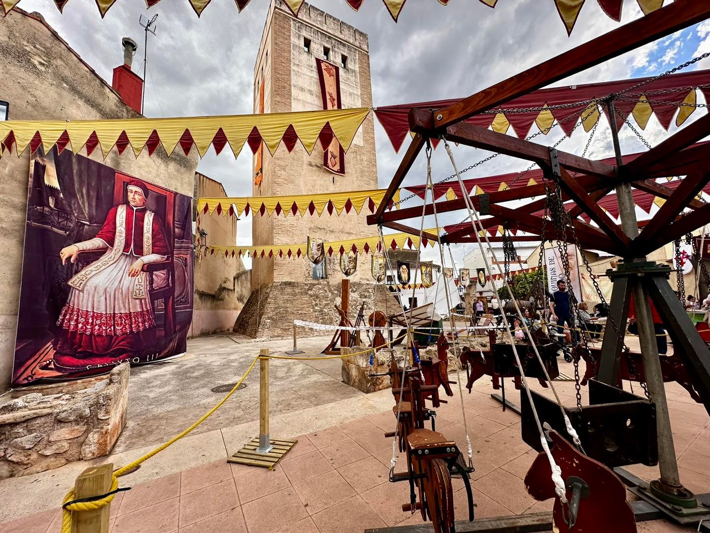 Imagen de la I Feria Turística Calixto III de Canals.