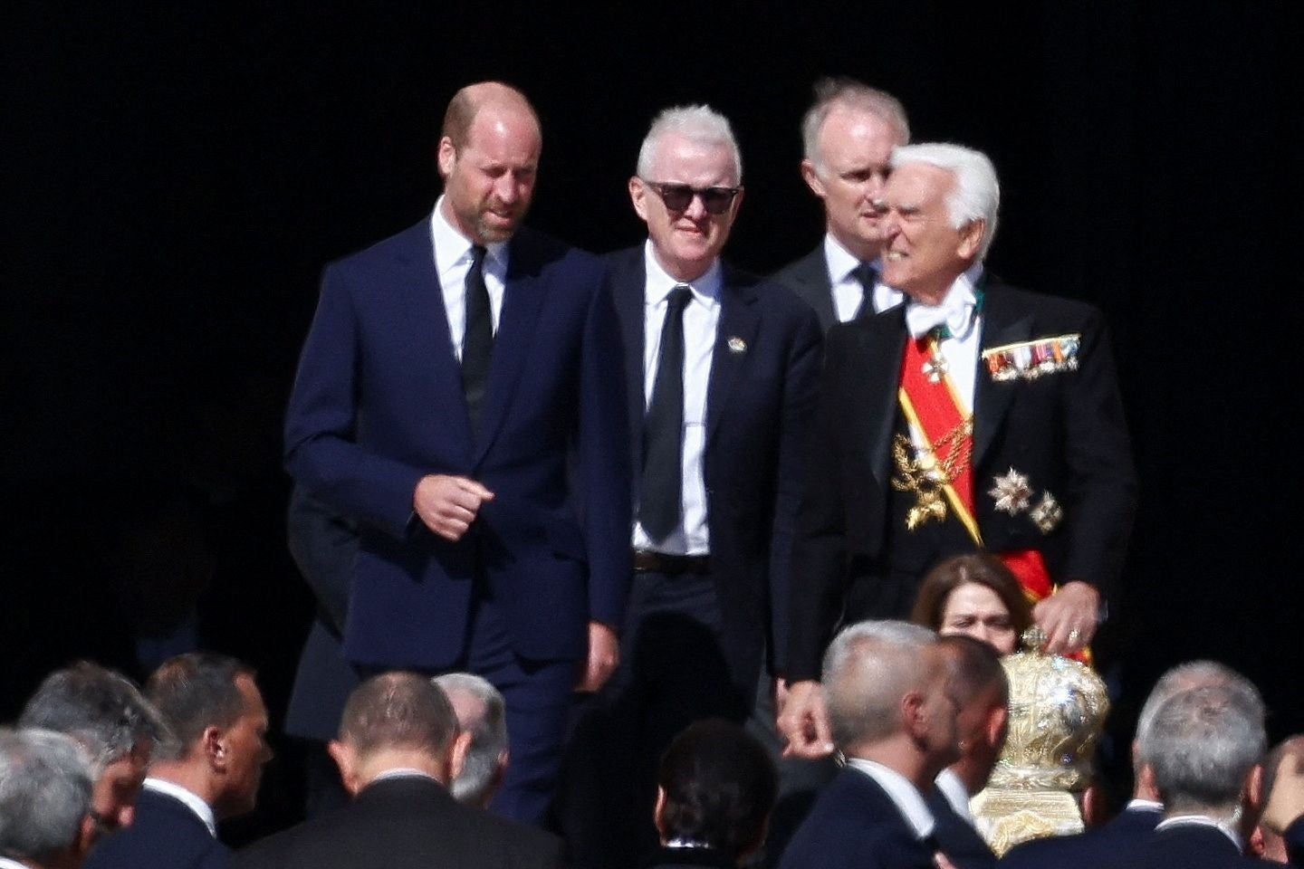 FOTOS | Guillermo de Gales, Alberto y Charlène de Mónaco... Los miembros de las casas reales en el funeral del papa Francisco