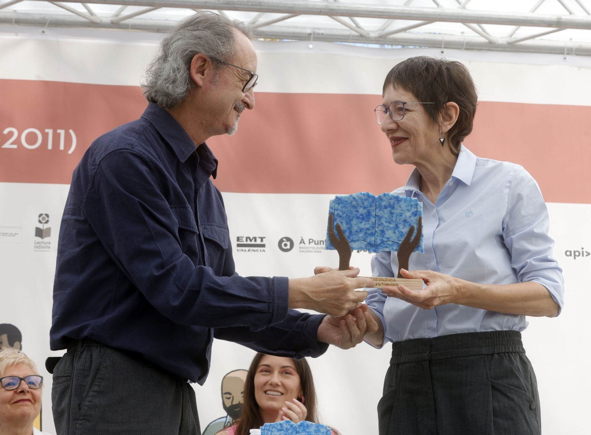 La Fira del Llibre de Valencia, repleta este domingo