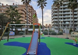 Uno de los parques renovados.