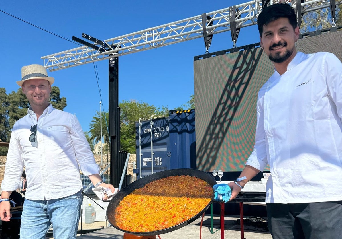 El chef Miguel Pérez participó en la Mostra Proava