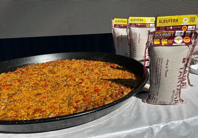 La paella de secreto.