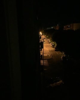 Zona a oscuras en Sueca.