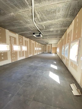 Obras en las Escuelas Viejas de Almoines.