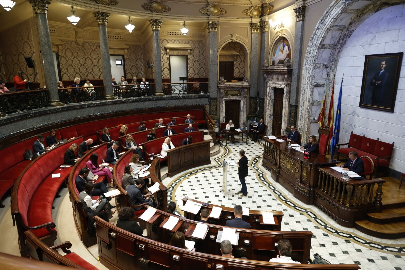 Fotos del Pleno del Ayuntamiento de Valencia del 30 de abril