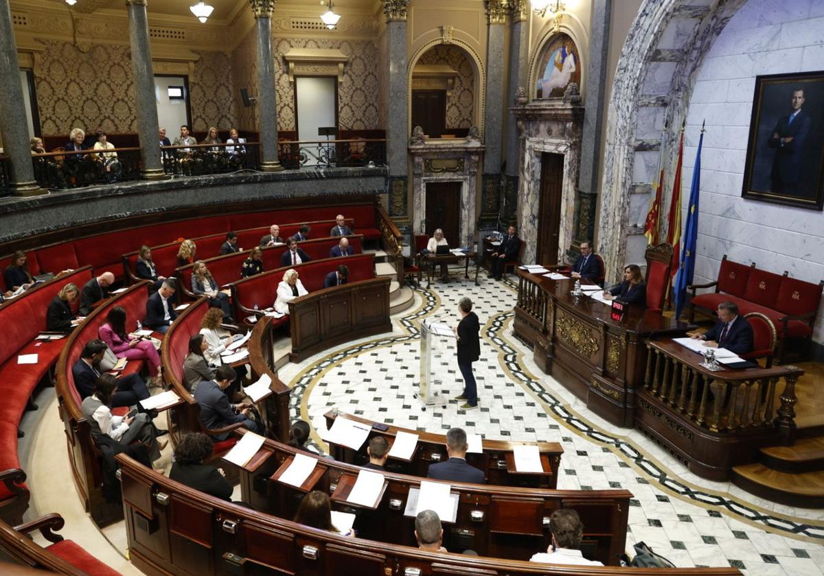 Pleno del Ayuntamiento de Valencia del 30 de abril.