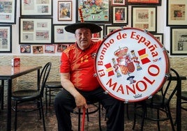 Manolo el del Bombo, en una imagen de archivo.