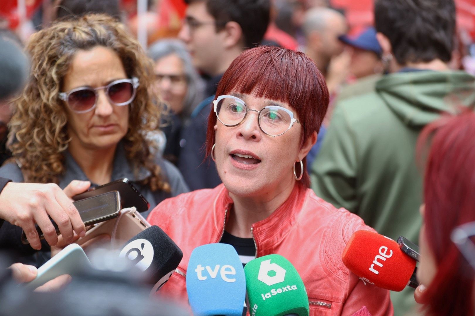 Manifestación por el Día del Trabajador en Valencia