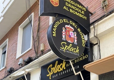 Fachada del bar.