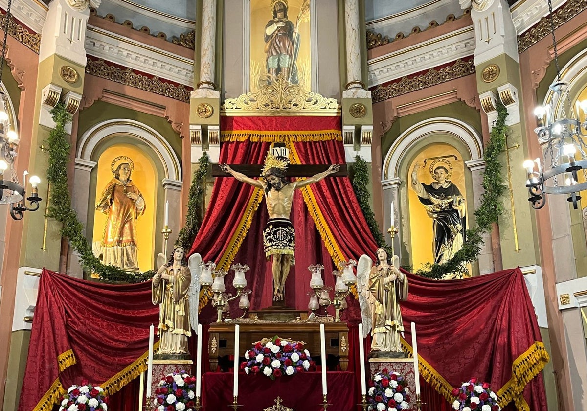 El Cristo de la Fe cruzará el nuevo cauce del río y volverá en procesión a la Alquería de Burguet