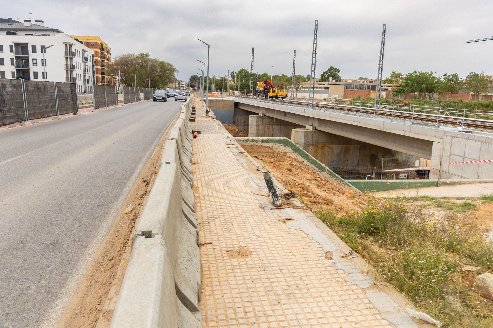 Avanza la construcción de la estación de metro de Paiporta