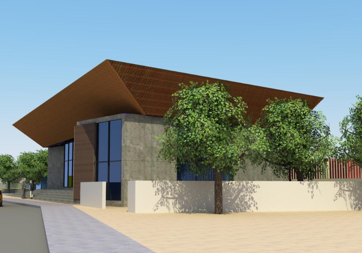 Imagen principal - Así será la nueva estación de metro de Paiporta
