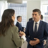 Carlos Mazón, este jueves en Nueva York.