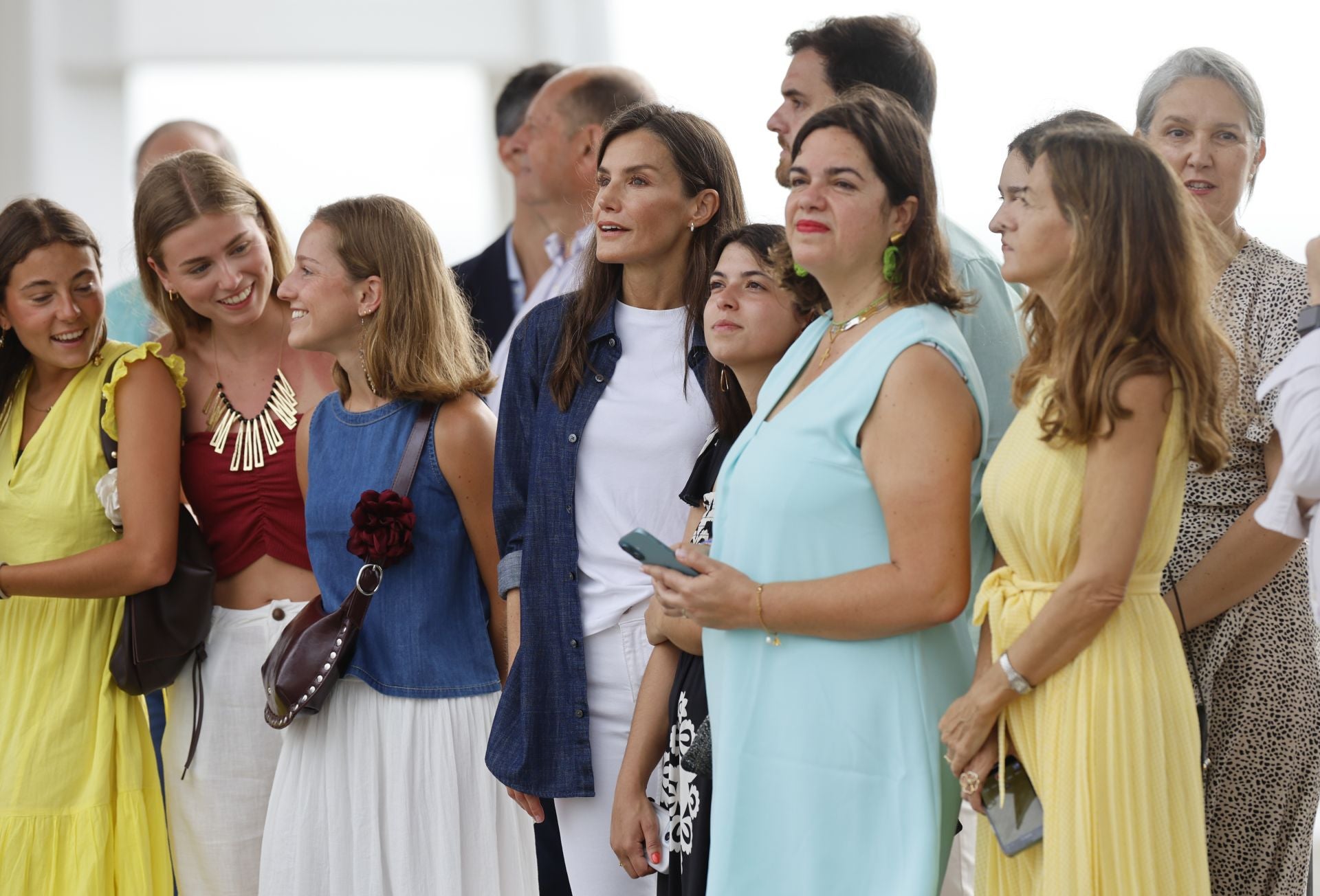 FOTOS | El emocionante reencuentro de Letizia y Leonor en Panamá