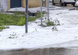 Monumental granizada y tormentas en Valencia: las localidades donde más ha llovido este sábado