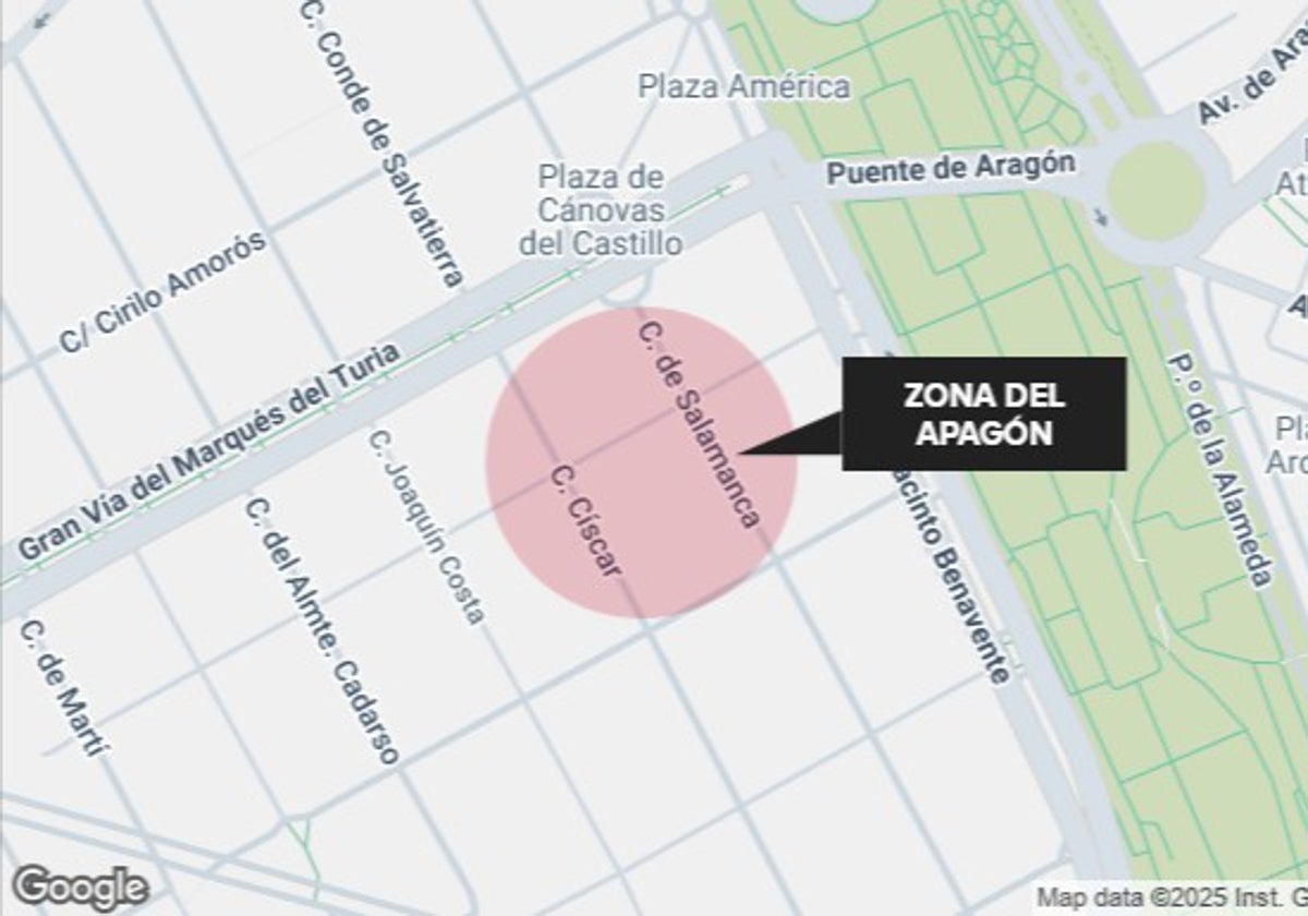 Otro apagón deja a casi 1.000 vecinos de Gran Vía de Valencia sin luz durante hora y media
