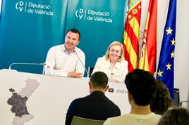Vicent Mompó y Natalia Enguix.