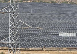 Planta fotovoltaica.