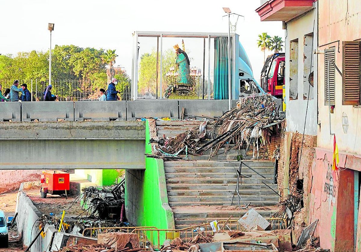 El día que la Mare de Déu pisó el barro