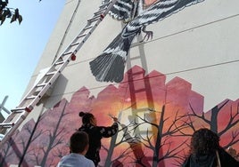 El vecindario se implicará diseñando un mural pintado en su distrito