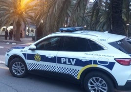 Imagen de archivo de una patrulla de la Policía Local.