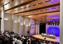 Asamblea de presidentes de falla del mes de abril.