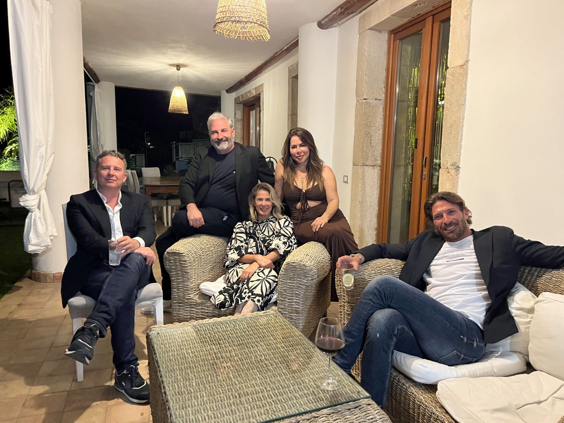 Domenico Lanzafame, Juan Carlos Vega, Antonella Cinquegrani, Luciana Brito y Goffredo Sturgiolo.