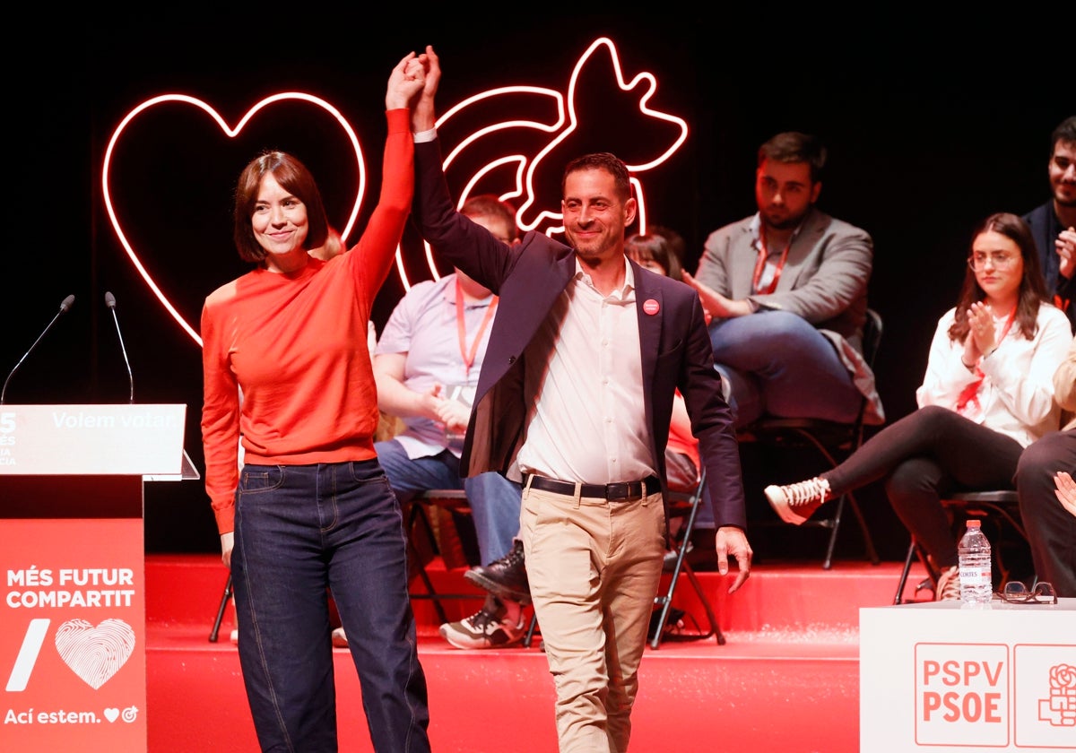 Diana Morant y Carlos Fernández Bielsa.