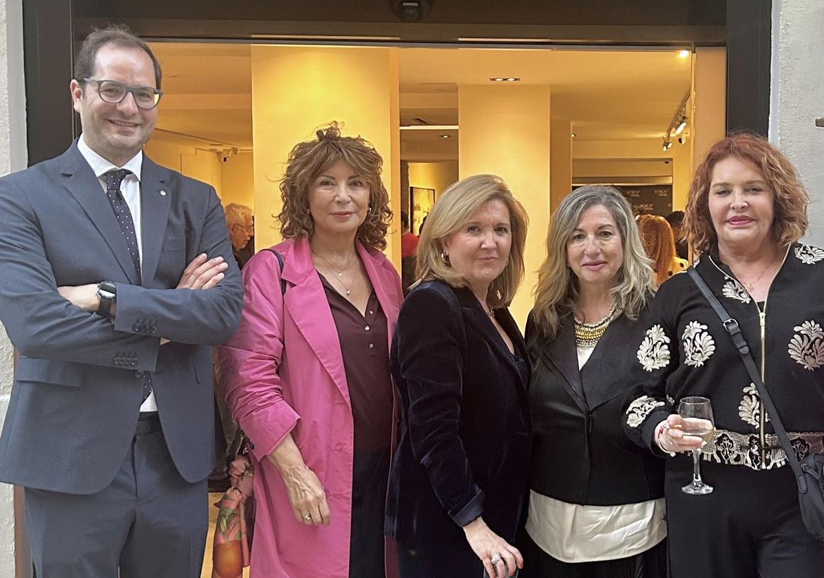 Miguel Quintero, Isabel Monparler, Teresa Nuez, Sara Joudi y Sila Vila.
