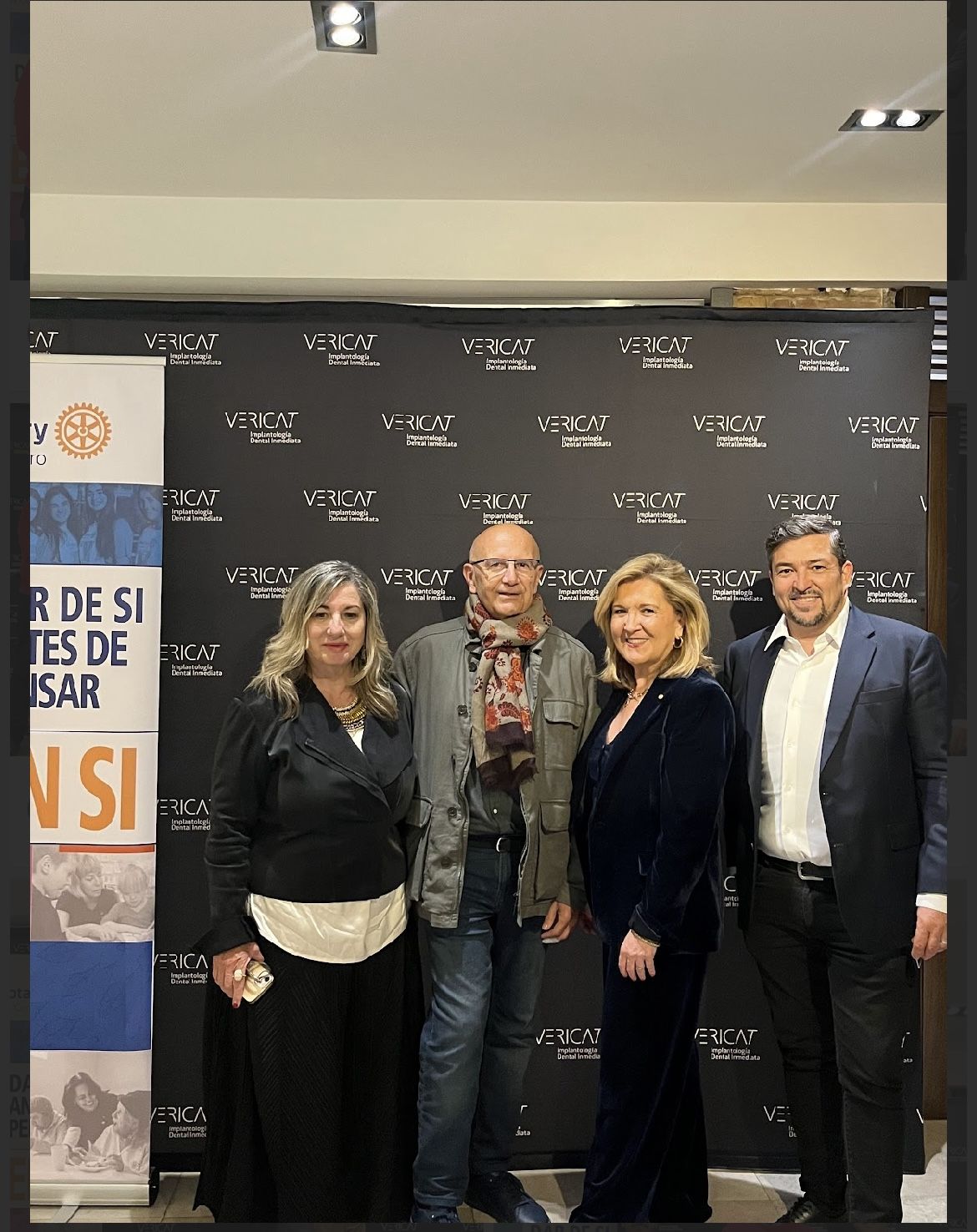 Sara Joudi, Enrique Bausá, Teresa Nuez y Pere Valenciano.