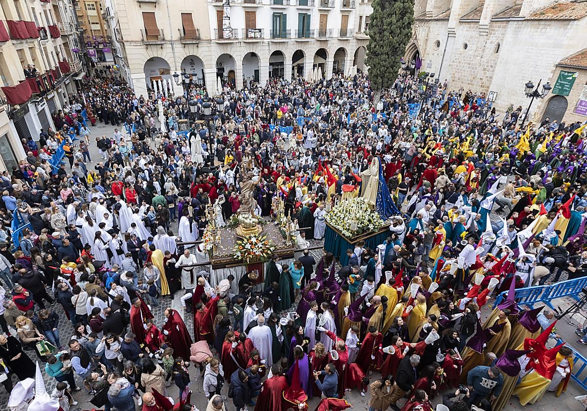 Celebración de la Semana Santa en Gandia.