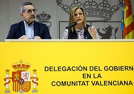 Bernabé y Ángel en su comparecencia.