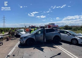 Imagen del accidente.