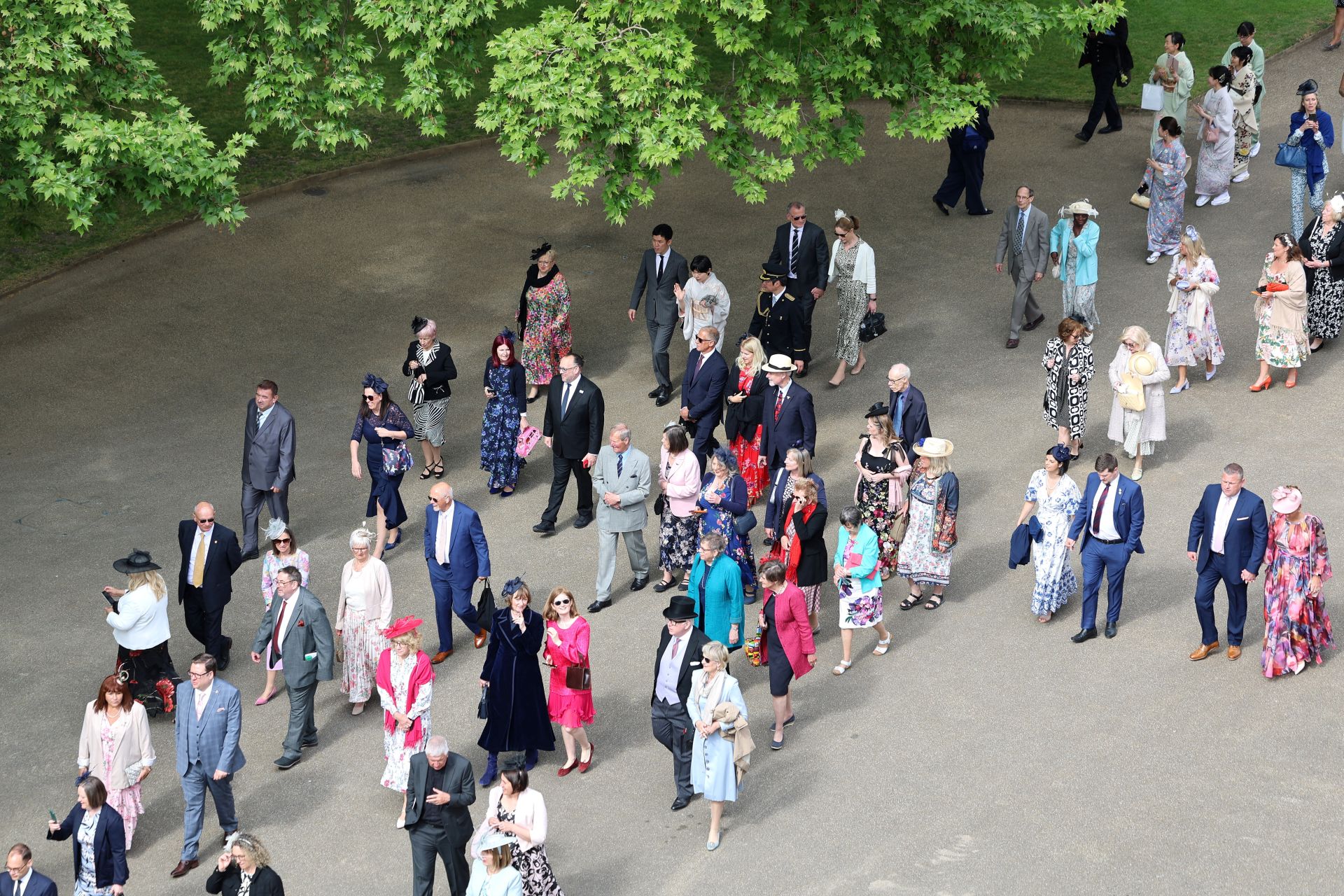 La gran fiesta de la temporada de Carlos III y Camila en el Palacio de Buckingham