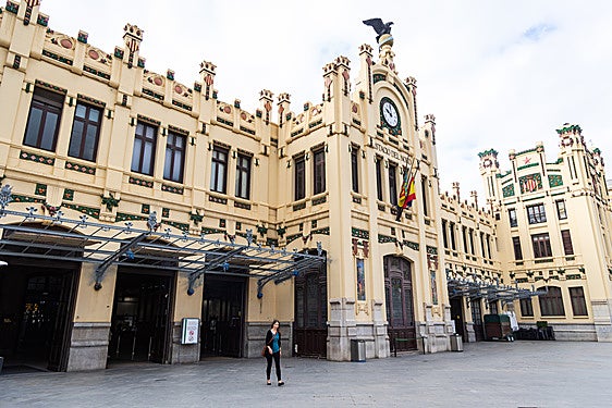 Estación del Norte de Valencia.