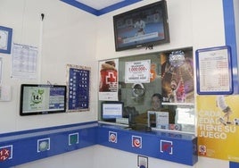 Una administración de Loterías.