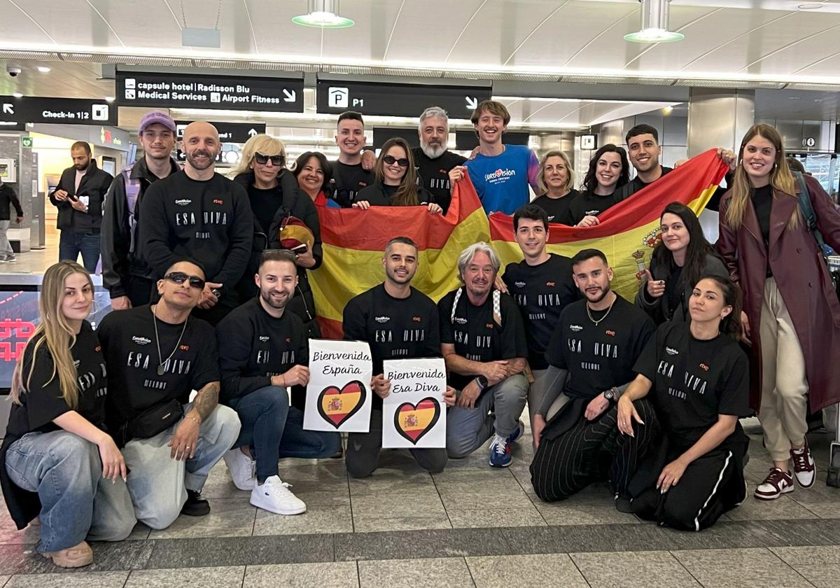 Melody aterriza en Eurovisión 2025: «Hemos dormido poco pero me siento muy emocionada»