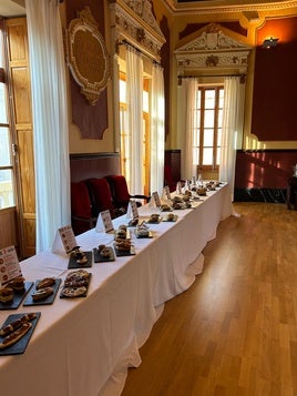 Muestra de tapas para el jurado.