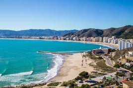 Vista general del litoral de Cullera.