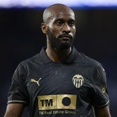 Dimitri Foulquier, con el Valencia esta temporada.