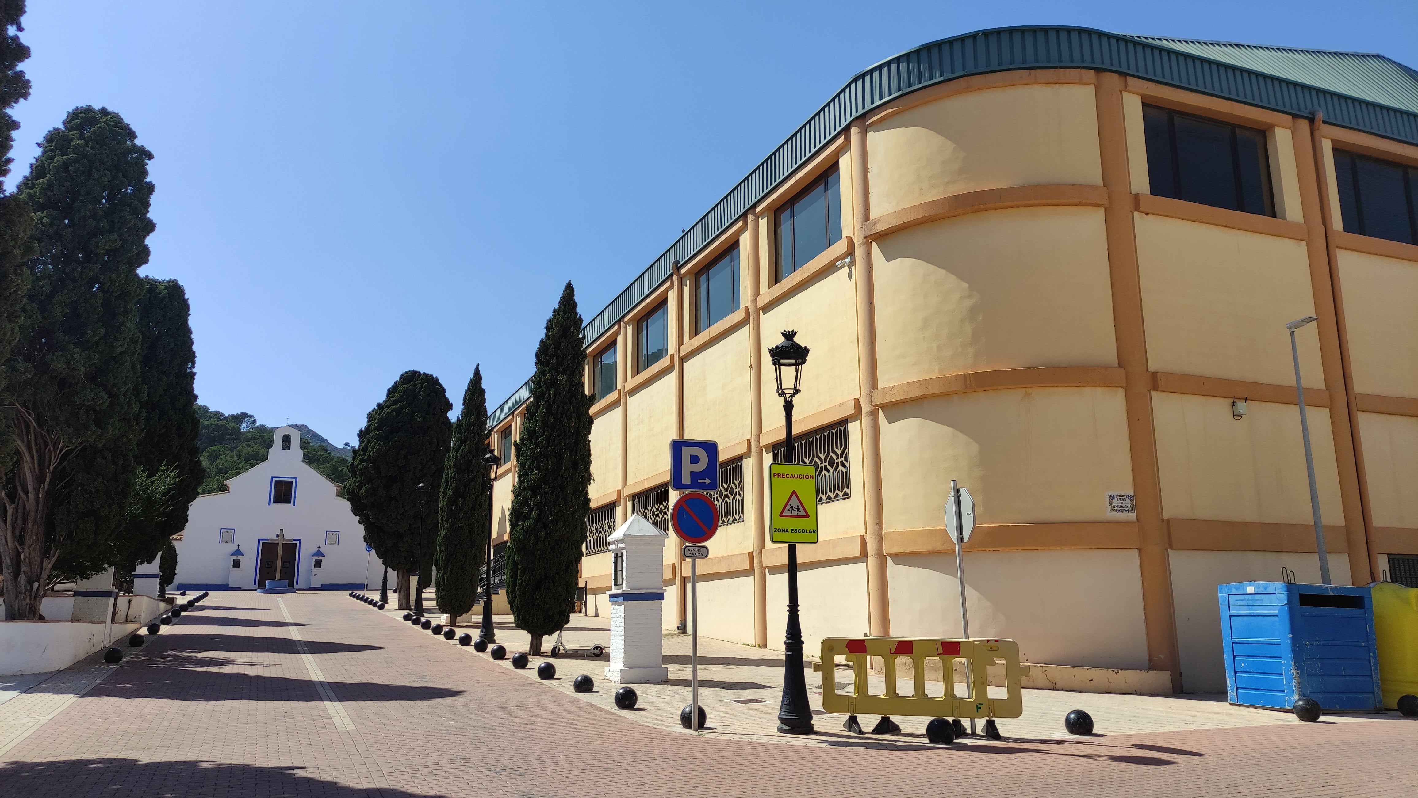 Zona que se vigilará con cámaras.