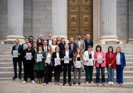 Diputados del PSOE, Sumar, Compromís