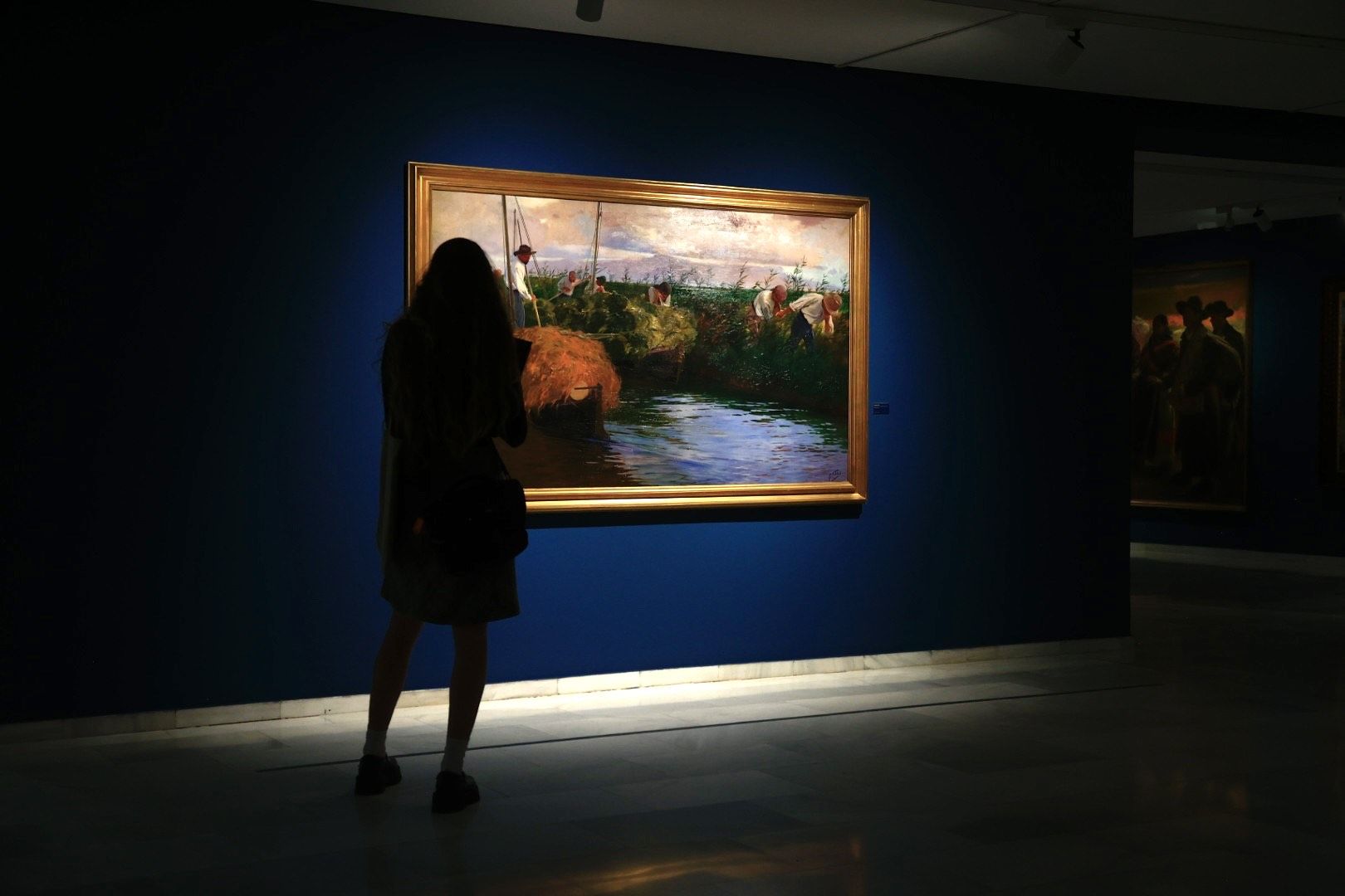 FOTOS | La exposición de Bancaja con cuadros inéditos de Sorolla y obras de Benlliure, Pinazo, Segrelles o Renau