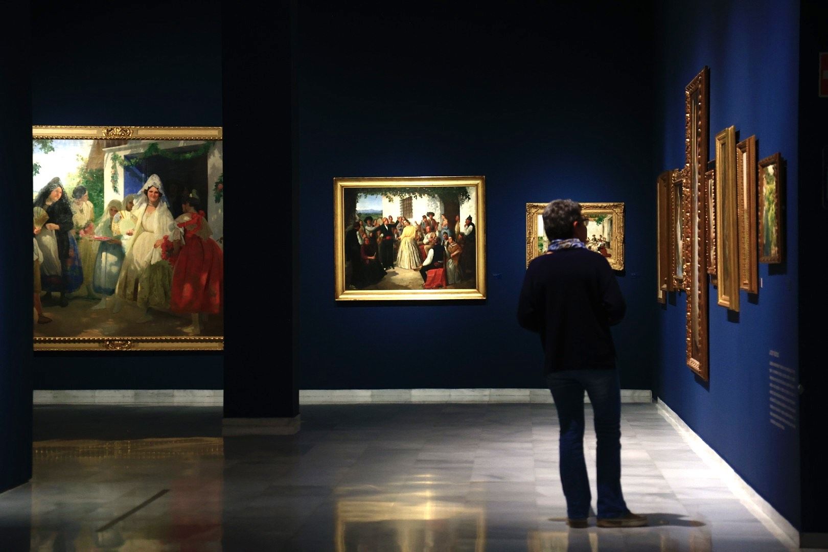 FOTOS | La exposición de Bancaja con cuadros inéditos de Sorolla y obras de Benlliure, Pinazo, Segrelles o Renau