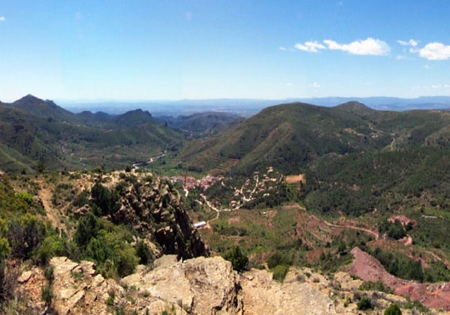 Vistas durante la subida al Pico del Águila.