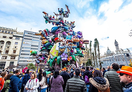 Falla municipal de 2025, obra de Alejandro Santaeulalia y Vicente Llácer