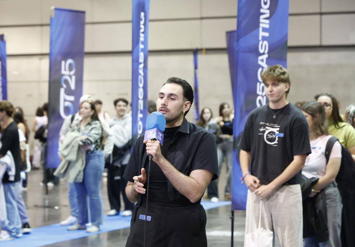 Multitudinario casting de &#039;OT 2025&#039; en Valencia