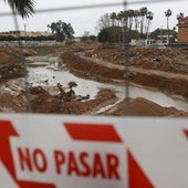 Destrozos por el descomunal caudal del Poyo en el día de la dana del 29 de octubre.